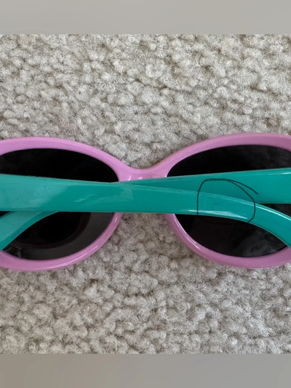 Polaroid Kids’ PLD 8004/S T5FJB Pink/Turquoise Sunglasses